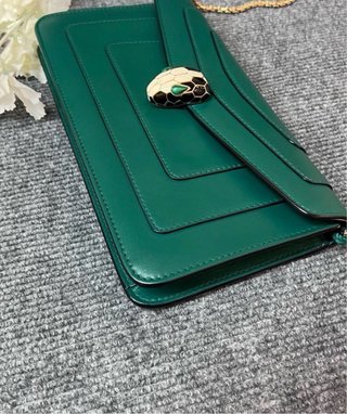 Bolso Bvlgari Bulgari Serpenti Forever verde