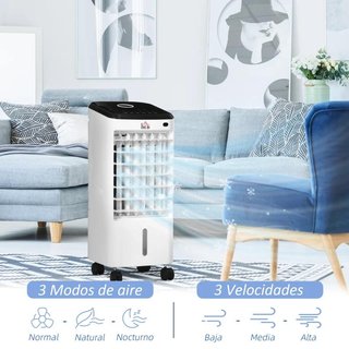 Climatizador 3en1 Ventilador Humidificador LED
