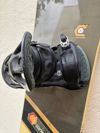 Tabla Snow 162cm + Fijaciones Casi Nuevas