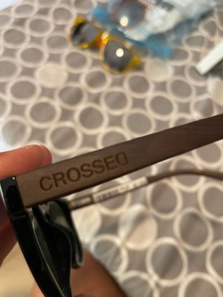 Gafas de sol Crossed negras y azules