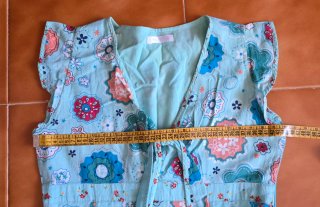Vestido estampado floral. Talla S. Marca promod.