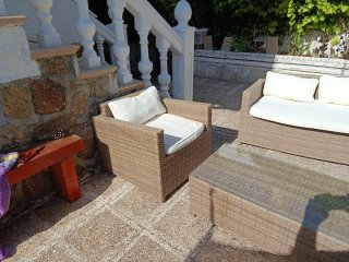Conjunto Sofás y Mesa Jardín