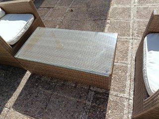 Conjunto Sofás y Mesa Jardín