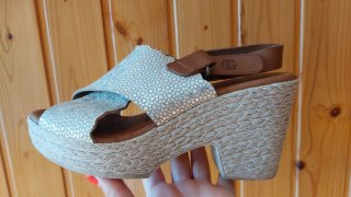 Sandalias de piel Cayetano Giménez