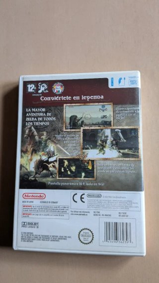 La Leggenda di Zelda Twilight Princess Wii PAL ESP