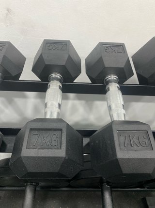 Mancuernas 7 kg (par)