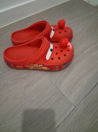 Crocs Rojas con Luces