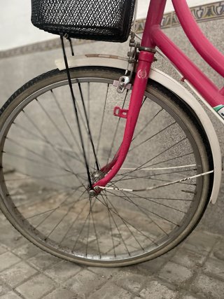 Bicicleta BH Bolero rosa paseo