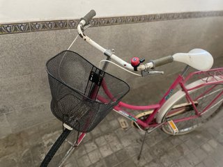 Bicicleta BH Bolero rosa paseo