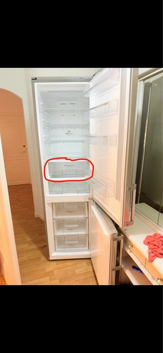 Cajón Fruta Moist Balance Crisper.LG NO Frost