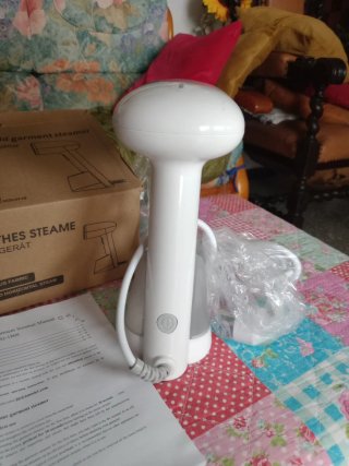 Plancha de vapor portátil
