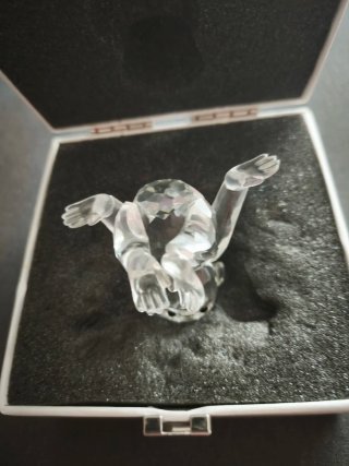 Figura Chimpancé Swarovski Cristal