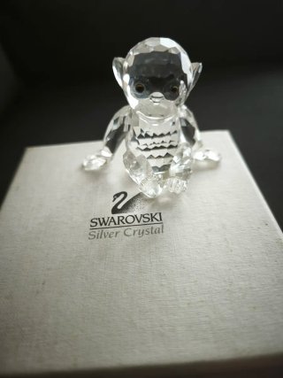 Figura Chimpancé Swarovski Cristal