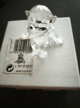Figura Chimpancé Swarovski Cristal