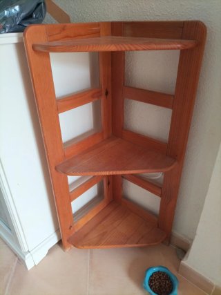 Estantería Rinconera Pino