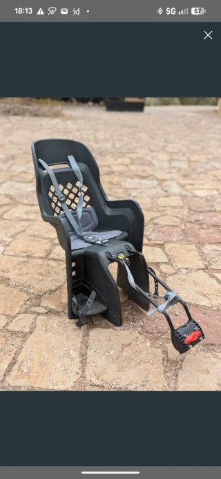 Silla bebe para bici de montaña