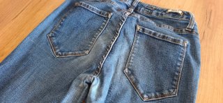 Pantalón vaquero Melville desgastado