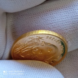 Moneda Oro Panda año 1986 P.