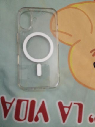 Funda móvil transparente MagSafe