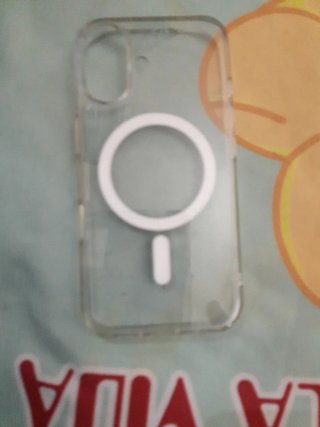 Funda móvil transparente MagSafe