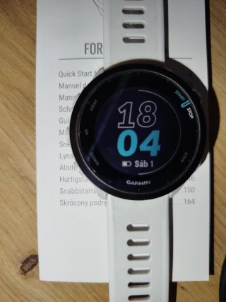 Reloj Garmin Forerunner 55 Blanco