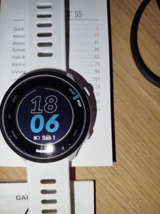 Reloj Garmin Forerunner 55 Blanco