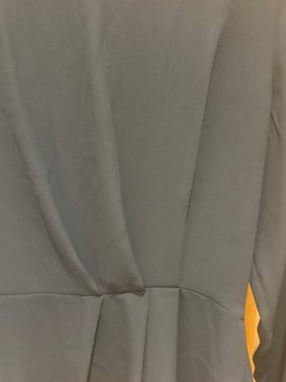 Blusa negra manga larga