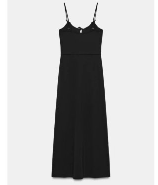 Vestido negro de zara