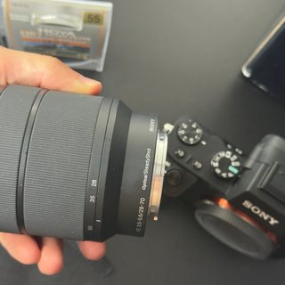 Cámara Sony Alpha 7 II + Caja + Objetivo