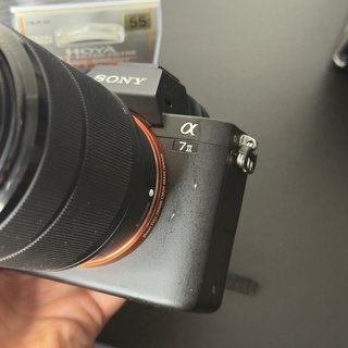 Cámara Sony Alpha 7 II + Caja + Objetivo