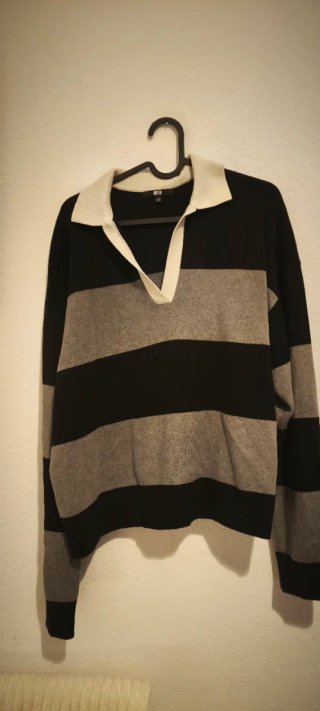 Jersey Polo Uniqlo Rayas Talla L