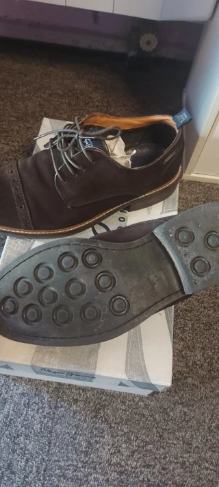 Zapatos Pepe Jeans Marrones Talla 40 con su caja