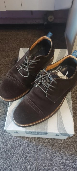 Zapatos Pepe Jeans Marrones Talla 40 con su caja