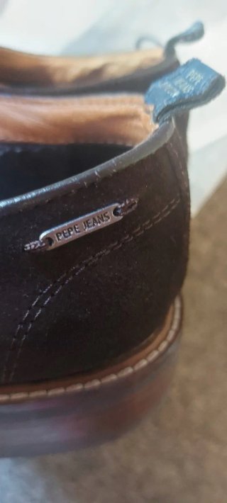 Zapatos Pepe Jeans Marrones Talla 40 con su caja