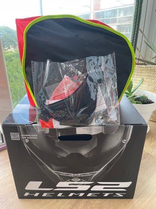 Casco LS2 Pioneer Evo Off Road Negro Talla S