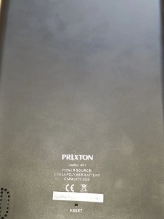 Ebook Prixton Codex 401 Negro