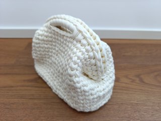 Borsa clic clac 100% fatta a mano, molla da 19 cm