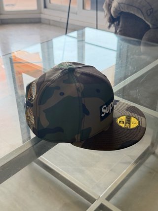 Gorra Supreme Box Logo New Era Camo