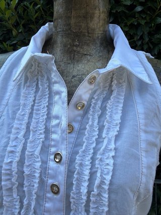 Abito estivo bianco vintage TG. L