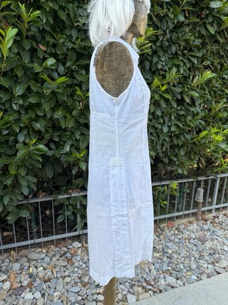 Abito estivo bianco vintage TG. L