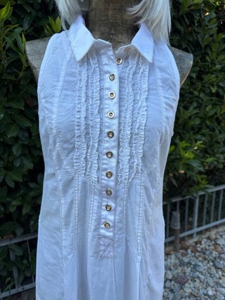 Abito estivo bianco vintage TG. L