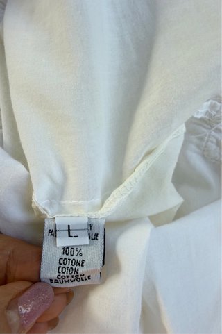 Abito estivo bianco vintage TG. L