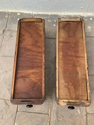 Cajones Madera Máquina Coser Singer