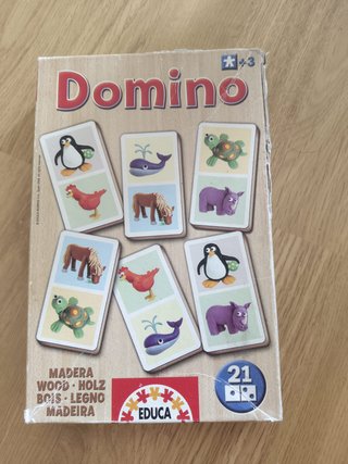 Dominó Madera Educa Animales +3 Años