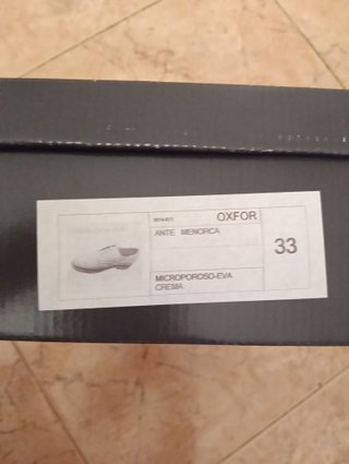 Zapatos niño Parisittas ante