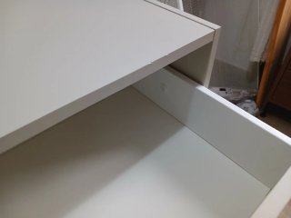 Cajonera gris Ikea 3 cajones