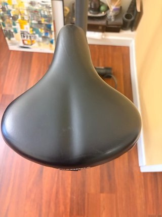 Bicicleta Estática Diadora Negra y Amarilla