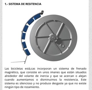 Bicicleta Estática Diadora Negra y Amarilla
