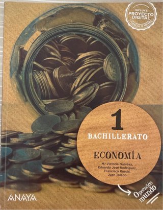 Libro de Economía – 1.º Bachillerato (SAFA)