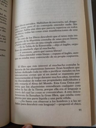 Libro Paulo Coello El Alquimista